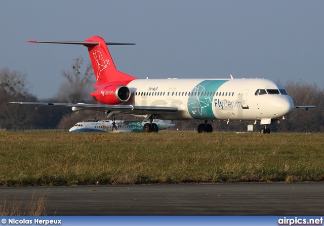 PH-MJP, Fokker F100, Denim Air