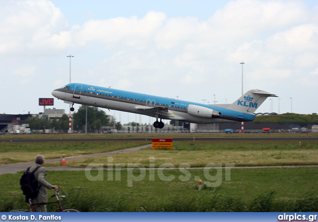 PH-OFH, Fokker F100, KLM Cityhopper