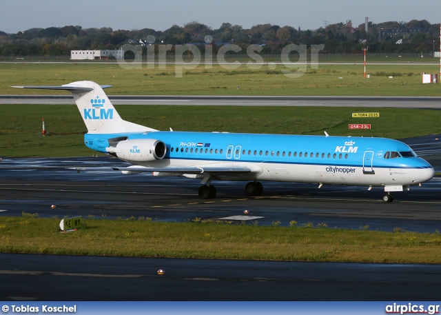 PH-OFM, Fokker F100, KLM Cityhopper