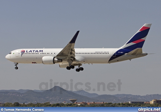 PT-MSY, Boeing 767-300, LATAM Linhas Aereas