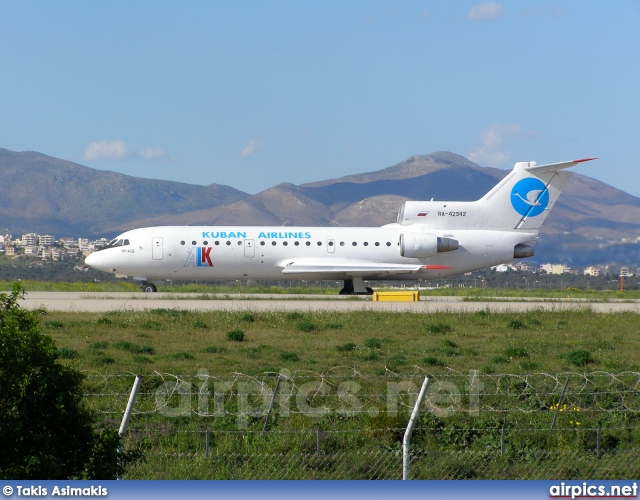 RA-42342, Yakovlev Yak-42-D, Kuban Airlines