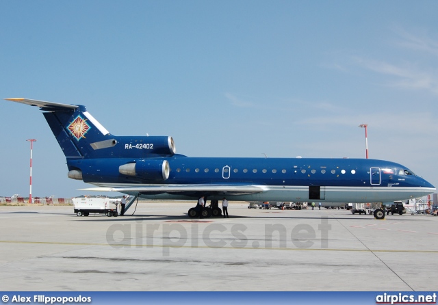 RA-42402, Yakovlev Yak-42-D, Private