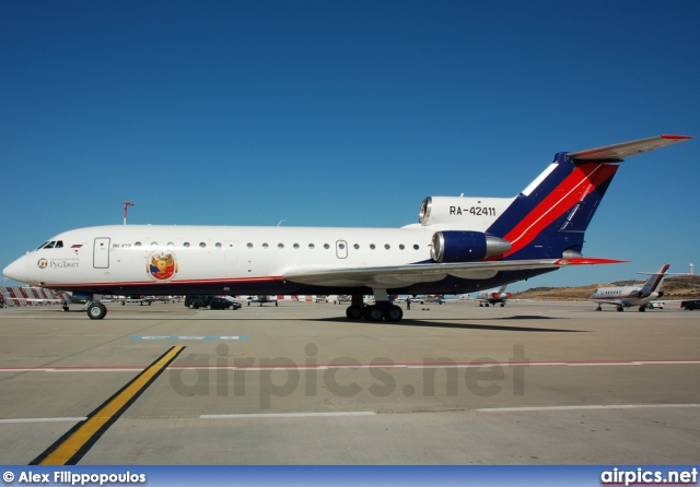 RA-42411, Yakovlev Yak-42-D, RusJet