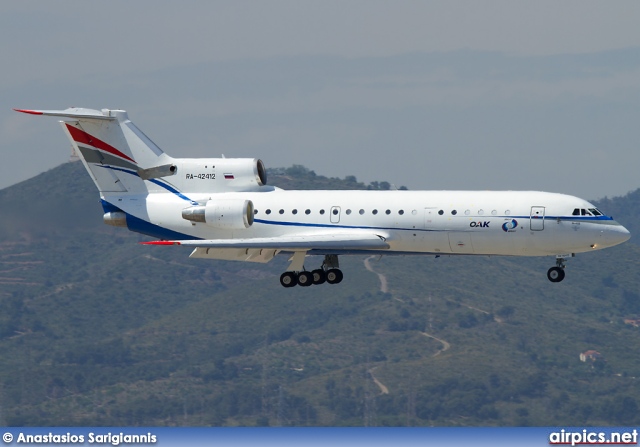 RA-42412, Yakovlev Yak-42-D, Private