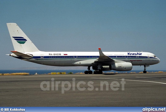 RA-64018, Tupolev Tu-204-100, KrasAir