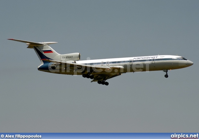 RA-85647, Tupolev Tu-154M, Aeroflot