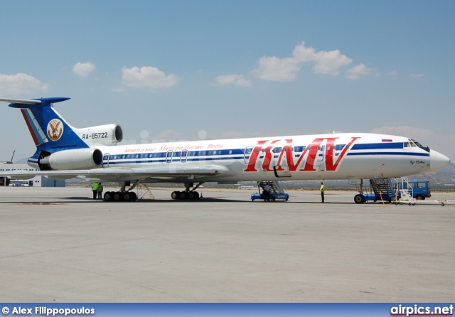 RA-85722, Tupolev Tu-154M, Kavminvodyavia