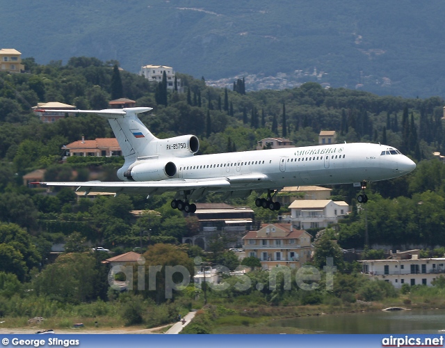 RA-85750, Tupolev Tu-154M, Omskavia