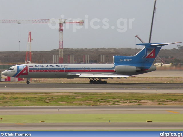 RA-85807, Tupolev Tu-154M, Ural Airlines