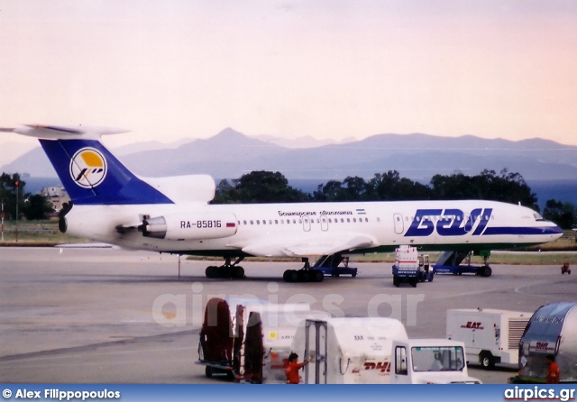 RA-85816, Tupolev Tu-154M, Bashkir Airlines (BAL)