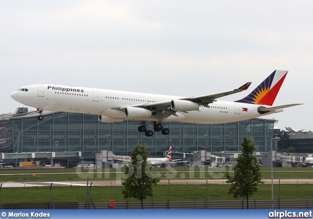 RP-C3439, Airbus A340-300, Philippine Airlines