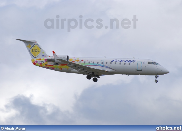 S5-AAD, Bombardier CRJ-200LR, Adria Airways