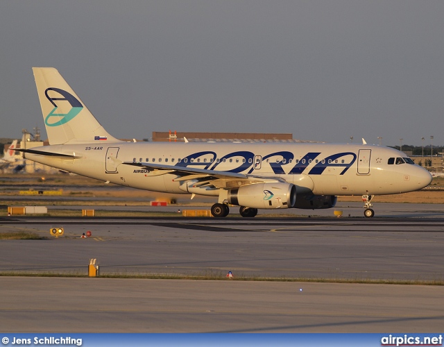 S5-AAR, Airbus A319-100, Adria Airways