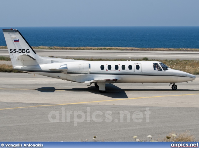 S5-BBG, Cessna 550 Citation II, Gio Aviation