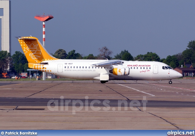 SE-DST, British Aerospace Avro RJ100, Malmo Aviation