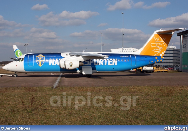 SE-DSU, British Aerospace Avro RJ100, Malmo Aviation