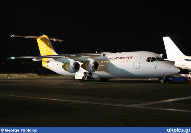 SE-DSV, British Aerospace Avro RJ100, Malmo Aviation