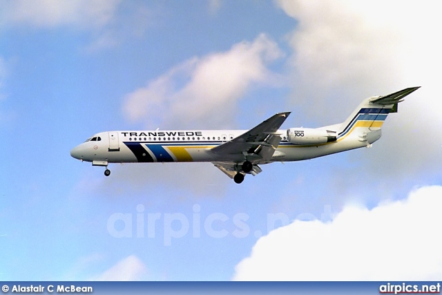 SE-DUC, Fokker F100, Transwede Airways