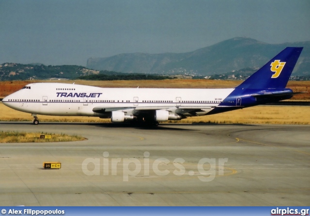 SE-RBP, Boeing 747-200B, Transjet