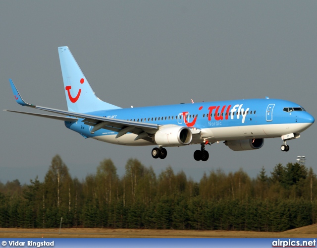 SE-RFT, Boeing 737-800, TUIfly Nordic