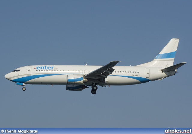 SP-ENA, Boeing 737-400, Enter Air