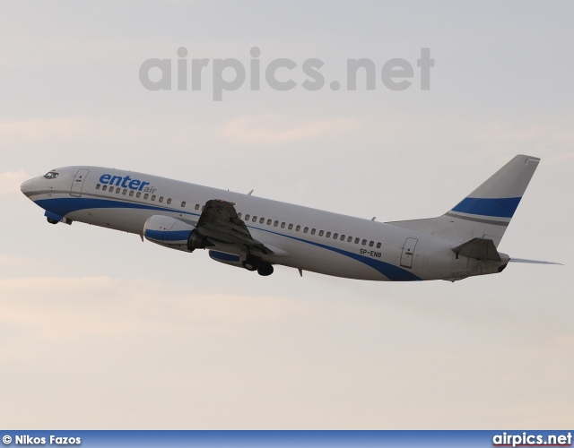 SP-ENB, Boeing 737-400, Enter Air