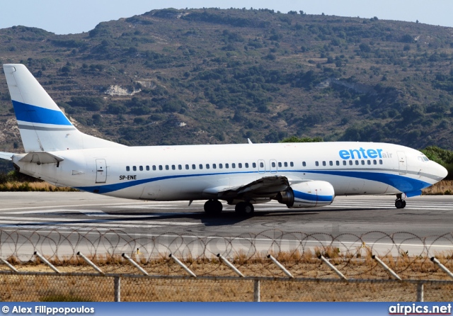 SP-ENE, Boeing 737-400, Enter Air