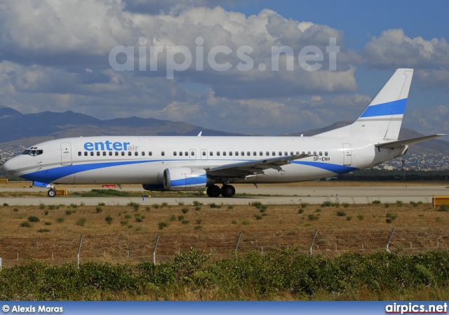 SP-ENH, Boeing 737-400, Enter Air