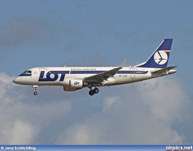 SP-LDE, Embraer ERJ 170-100LR, LOT Polish Airlines
