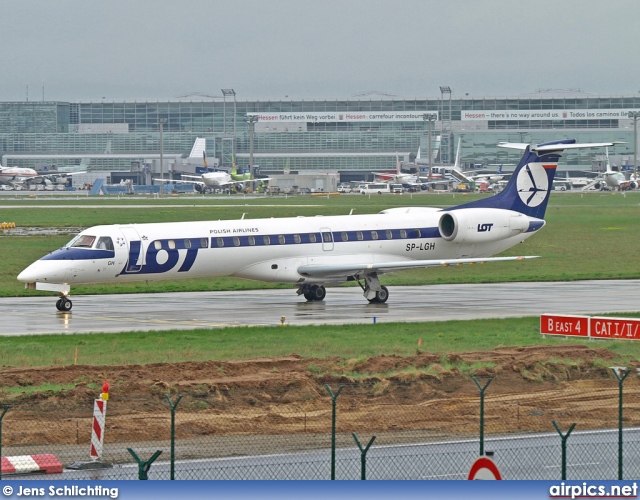 SP-LGH, Embraer ERJ-145MP, LOT Polish Airlines