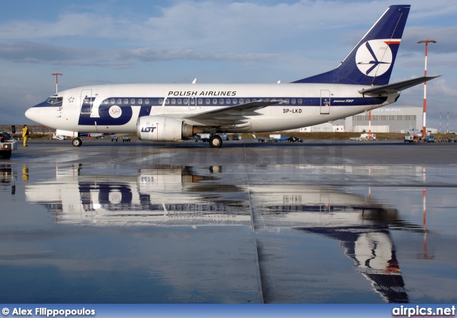 SP-LKD, Boeing 737-500, LOT Polish Airlines