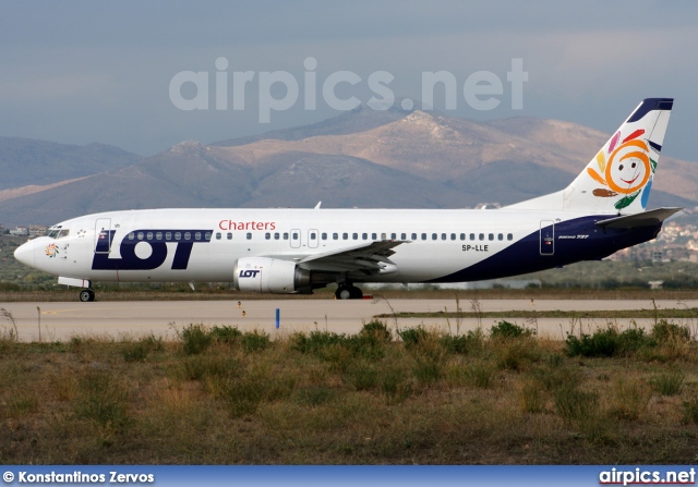 SP-LLE, Boeing 737-400, LOT Charters