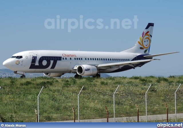 SP-LLE, Boeing 737-400, LOT Charters