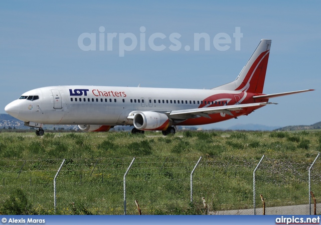 SP-LLF, Boeing 737-400, LOT Charters