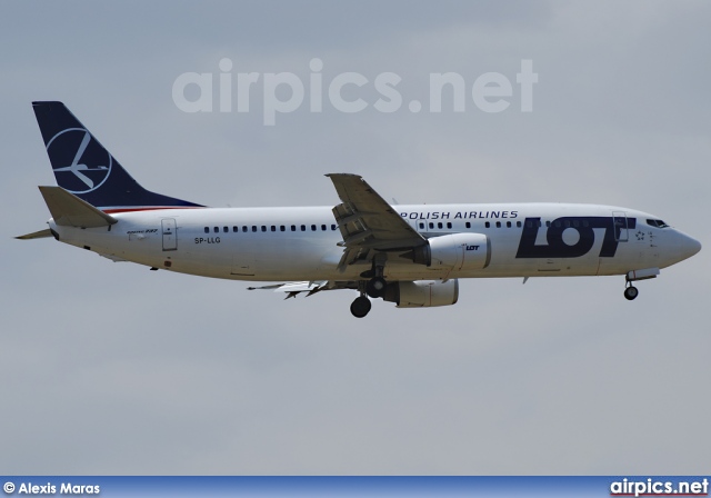 SP-LLG, Boeing 737-400, LOT Polish Airlines