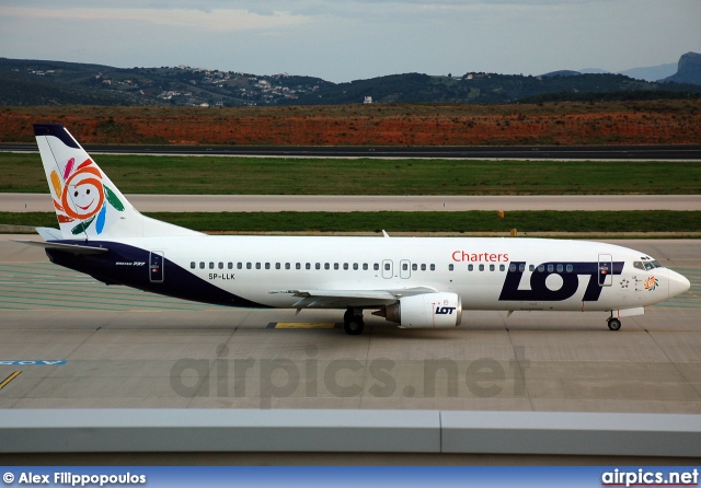 SP-LLK, Boeing 737-400, LOT Charters