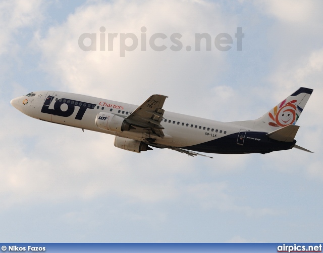 SP-LLK, Boeing 737-400, LOT Charters