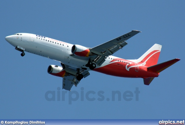 SP-LLL, Boeing 737-400, LOT Charters