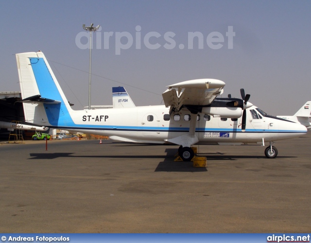 ST-AFP, De Havilland Canada DHC-6-300 Twin Otter, Blue Bird Aviation