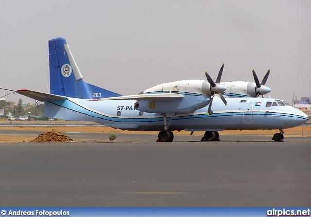 ST-PAW, Antonov An-32B, Sudan Police