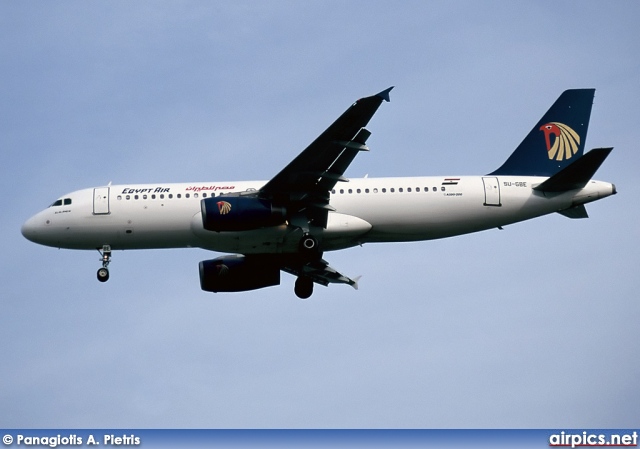 SU-GBE, Airbus A320-200, Egyptair