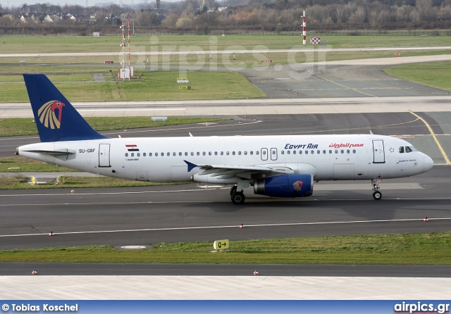 SU-GBF, Airbus A320-200, Egyptair