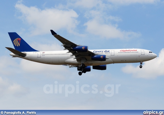 SU-GBM, Airbus A340-200, Egyptair