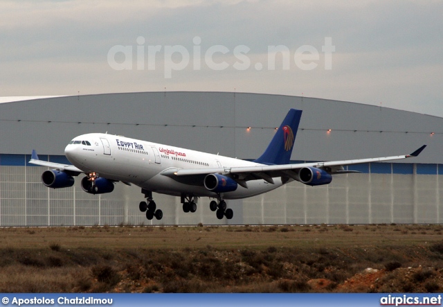 SU-GBM, Airbus A340-200, Egyptair