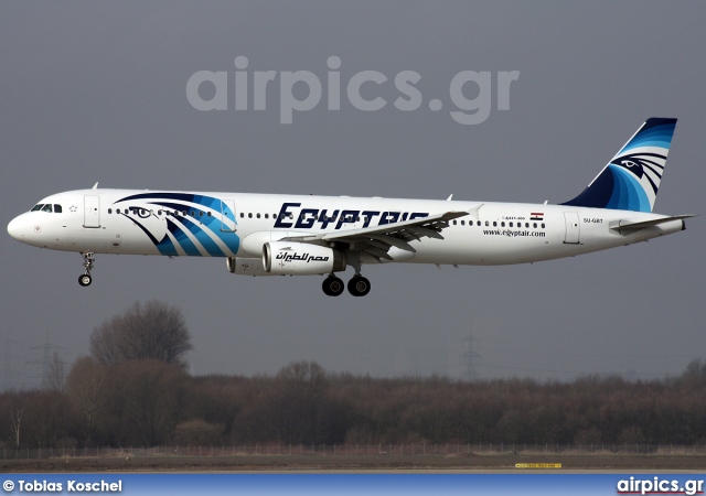 SU-GBT, Airbus A321-200, Egyptair