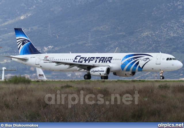 SU-GBV, Airbus A321-200, Egyptair