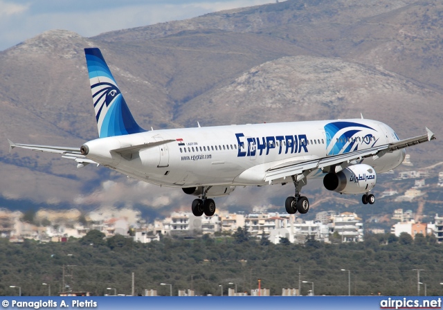 SU-GBV, Airbus A321-200, Egyptair