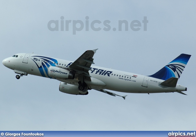 SU-GCD, Airbus A320-200, Egyptair