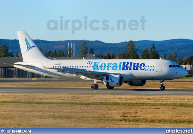 SU-KBE, Airbus A320-200, KoralBlue Airlines