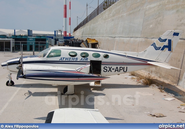 SX-APU, Cessna 411, Athens Air
